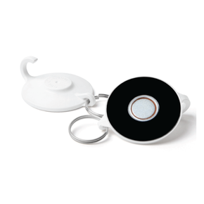 The Wall ClikMagnet contains a powerful neodymium magnet, plus ‘gripper’ material. It is designed to hang, or to hold displays on vertical ferrous metal